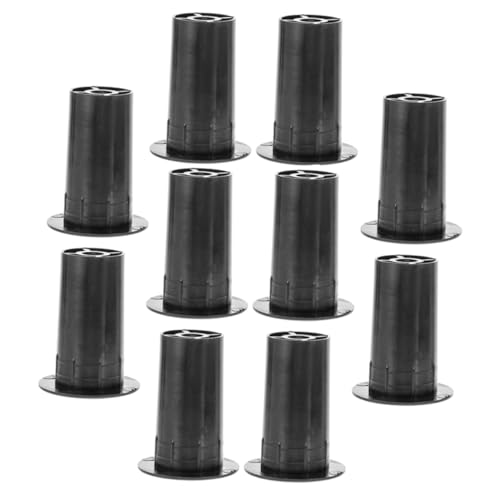 Mikinona Square Subwoofer Plug 10pcs Speaker Port Tube Enhance Bass Performance Diy Kit