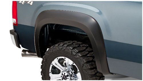Bushwacker 40110-02 GMC Extend-A-Fender Flare - Rear Pair