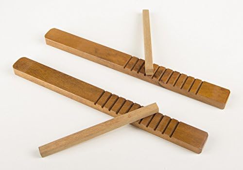 Carlu Brinquedos - Reco-Reco Instrumento Musical de Percussão, 4+...