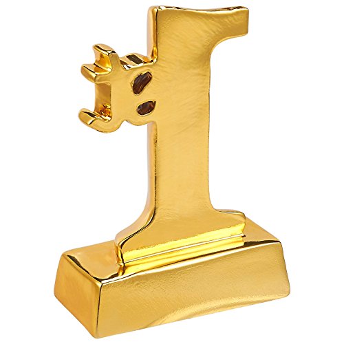 Trophée Coupe 1ère Place - Trophée Récompense en Or de Première Place pour Tournois Sportifs, Compétitions, Fêtes, 14 x… - Image 5
