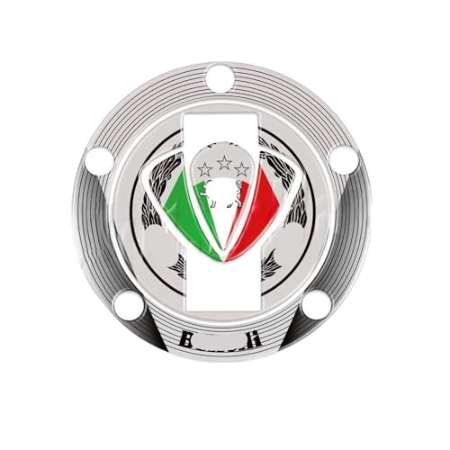 Autocollant réservoir gaz moto protection bouchon carburant carbone pour 520C