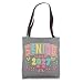 Back to School Class of 2027 Senior Coquette Bow Graduation Tote Bag