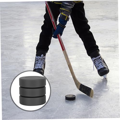 FAVOMOTO Adjustable Hardness PVC Flat Hockey Balls for Adults Realistic Street Hockey Training for Use4