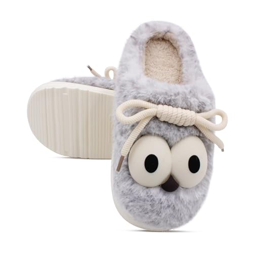Image of VRITRAZ Women's Comfort Slip On Closed Toe Warm Winter House Clog Indoor Slipper