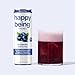 Happy Being Sparkling Nutrient-Rich Sampler Pack White Tea – Infused with Turmeric, Elderberry, Caffeine Free, Plant-Based, Low Calorie & Low Sugar Drinks, 12oz (16 Pack)