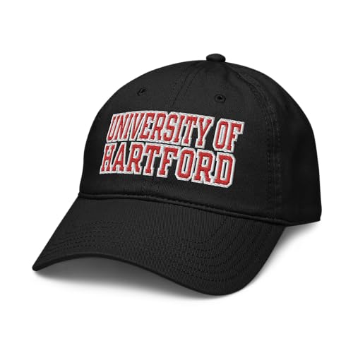 Hartford Hawks Title Black Officially Licensed Adjustable Baseball Hat
