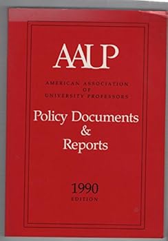 Paperback AAUP American Association of University Professors: Policy Documents & Reports 1 Book