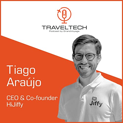 Inteligencia artificial en el sector hotelero con Tiago Araujo Podcast Por  arte de portada
