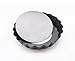 ANGIEHAIE Kaptin 3.9 Inch Removable Bottom Quiche Pans, Non Stick Mini Tart Pans, Set of 6
