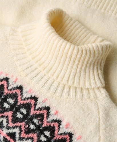 Pull jacquard à col roulé femme Superdry - vue 6