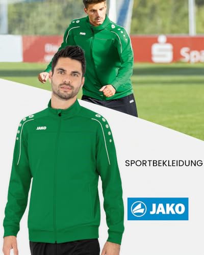 JAKO Unisex Trainingsanzug Polyester Classico, Sportgrün, S – Ansicht 2