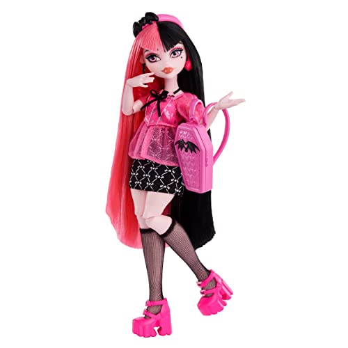 Muñeca Draculaura articulada 25 cm Monster High 2022 miniatura 5
