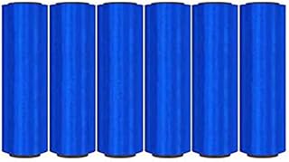 St@llion 4 Pcs Roll 400mmx250m Blue Strong Shrink Wrap Pallet Stretch For Wrap Parcel Packing