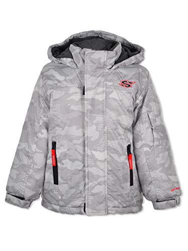 Image of Skechers Boys' Heavyweight Winter Jacket With Hood