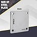 ICokin 4 Pcs Steel Plate with Holes,6