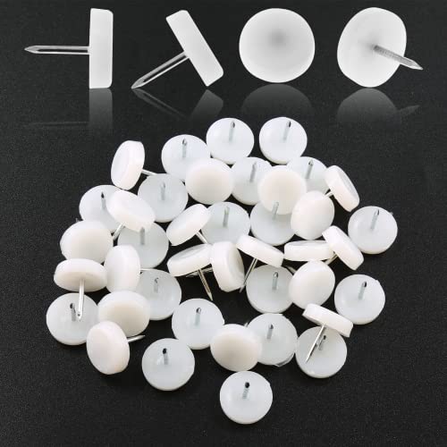 Qjaiune 40 Pcs Nylon Nail-In Glides