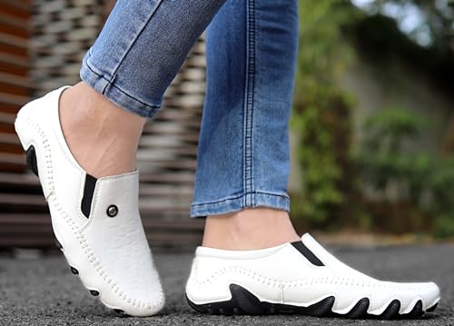 Image of AADI Men's Synthetic Leather Outdoor Casual Loafer Shoes