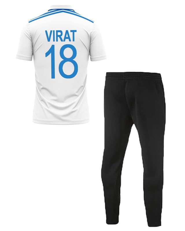 India Test Cricket Team Jersey 2024 (Kids,Boys,Men)