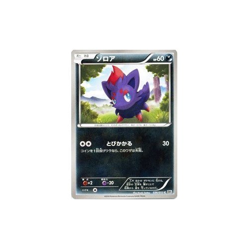 ゾロア C BW1 ホワイトコレクション 036/053 ゾロア［BW1-W 036/053 C］【コモン】＞カードショップ ノーザン