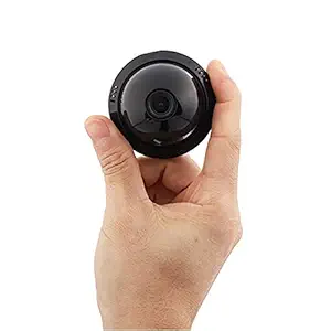 Mini Wireless CCTV Smart Security Hidden with Microphone, Home Office Security Baby Monitor, Small Nanny Spy Camera 2 Way Audio &Video