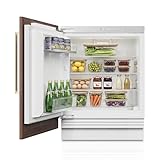 Ca'Lefort 4.77 cu.ft Built-In 24 inch Width Panel Ready Refrigerator, 36~46°F Temperature Control, Perfect for Modern Kitchens(Panel Not Included)