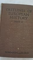 Outlines of European History Part II From the Seventeenth Century to the Present Time B000CLQF74 Book Cover
