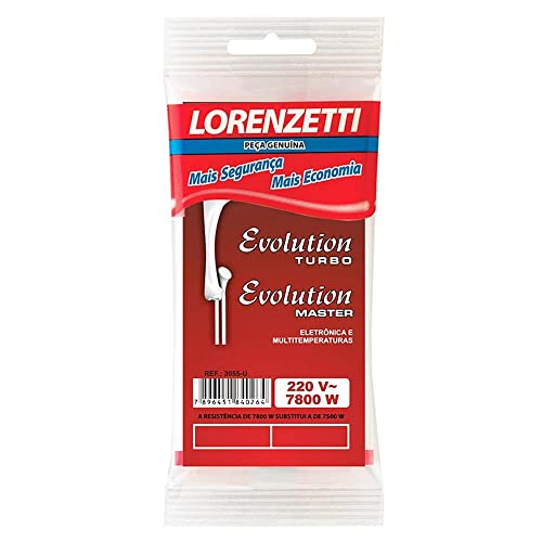 Resistência 220V 7800W Evolution 3055-U, Lorenzetti, 7589065, Metal, Pequeno