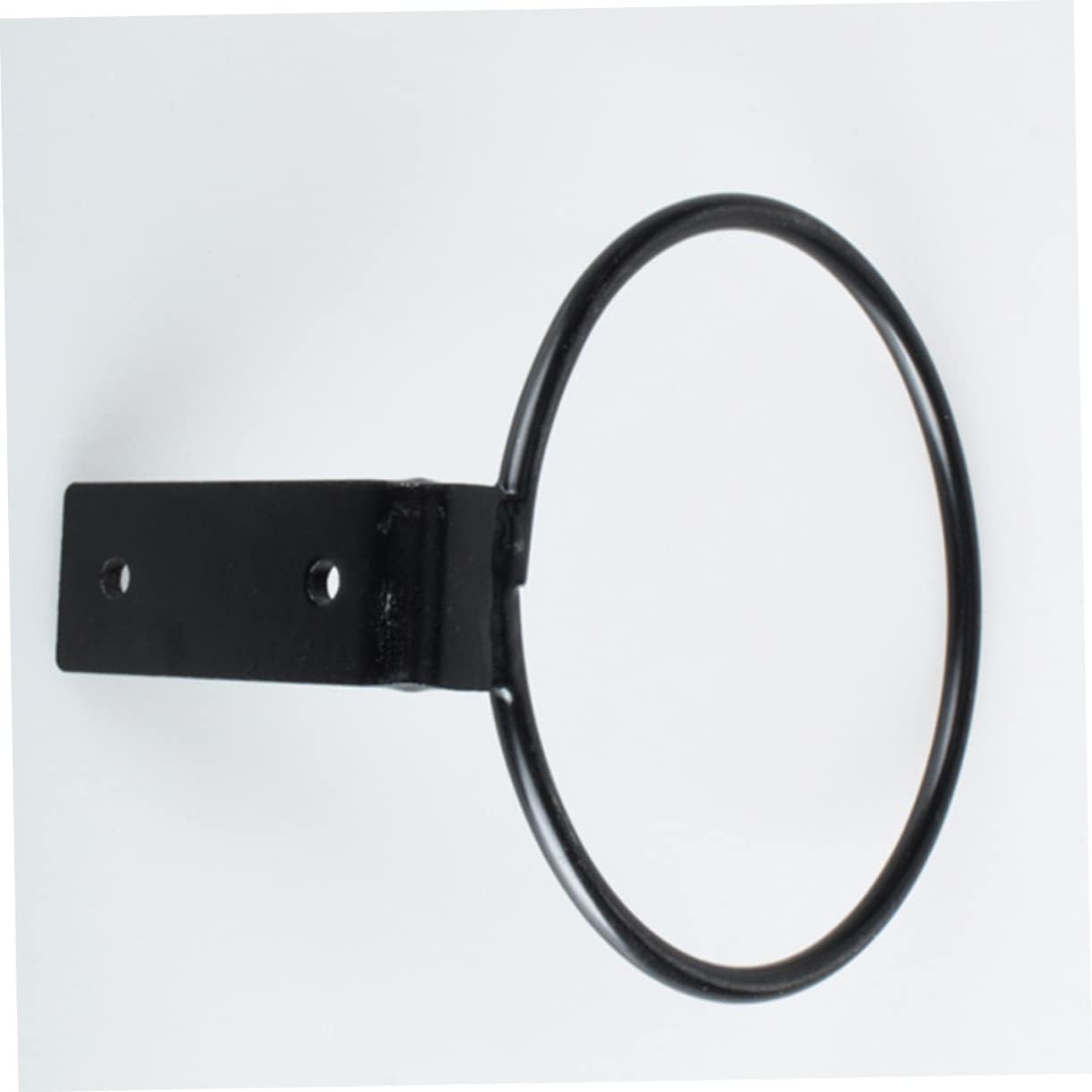 3pcs Wall Mounted Flower Pot Holder Bracket Black Hanging Hook for Use Plant Hanger for Courtyards Gardens and Patios