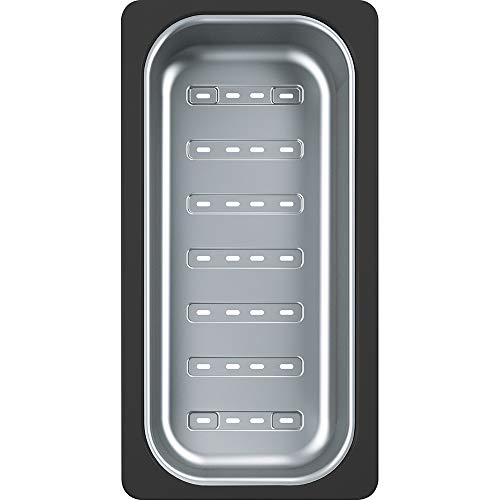 Preisvergleich Produktbild FRANKE 112.0325.253 Abtropfsieb Schwarz, Edelstahl
