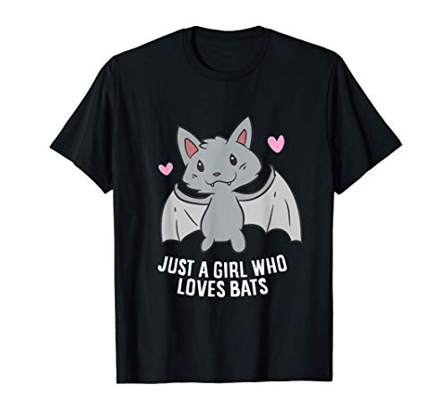 Just a Girl Who Loves Bats T-Shirt