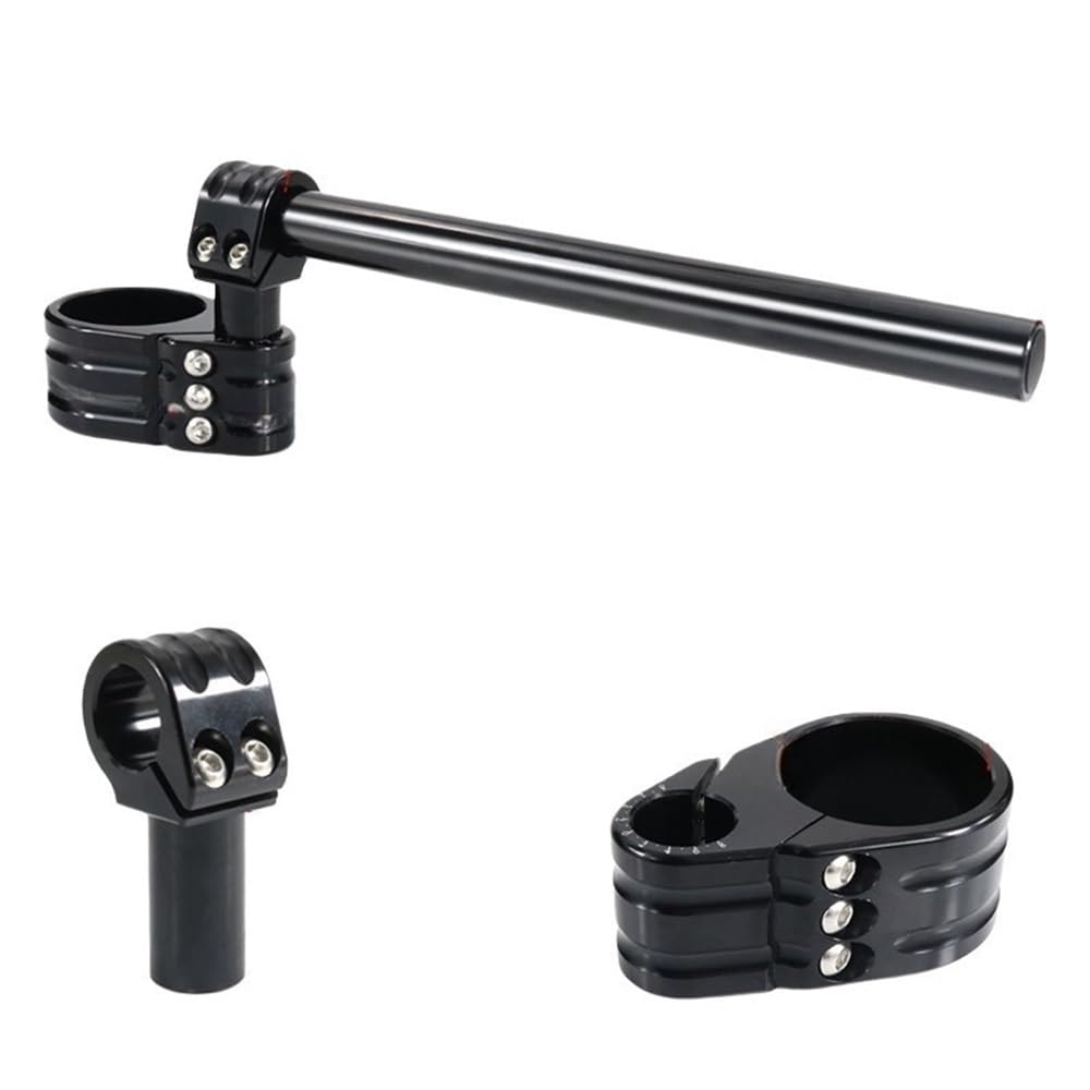 Moto Pontet Réhausseur Guidon Rehausseur de guidon universel pour guidons bracelets moto réglables 37 mm, 41, 43, 50, 53 et 55