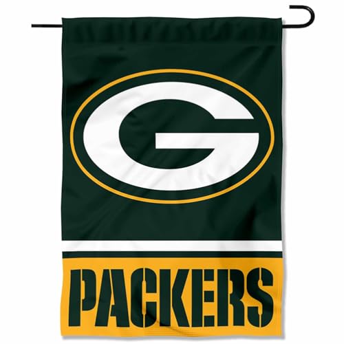 Green Bay Packers Double Sided Garden Flag