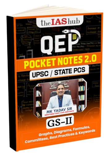 Image of theIAShub QEP Pocket Notes 2.0 for UPSC & State PCS (GS1, GS2, GS3 & GS4) Combo for Quick Revision (Page Size A6)