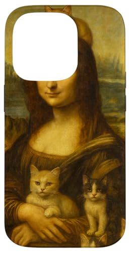Mona Lisa Kittens NVbNyCeBO lRA[g X}zP[X iPhone 14 Pro p