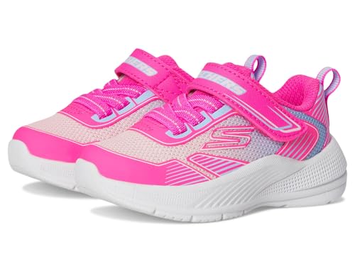 Skechers Girl's Trainer - MICROSPEC Advance Oasis Point - Pink, 9