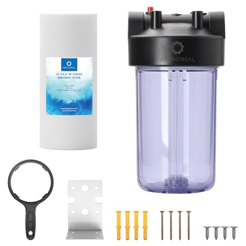 Airthereal 10 x 4.5 Whole House Water Filter Housing