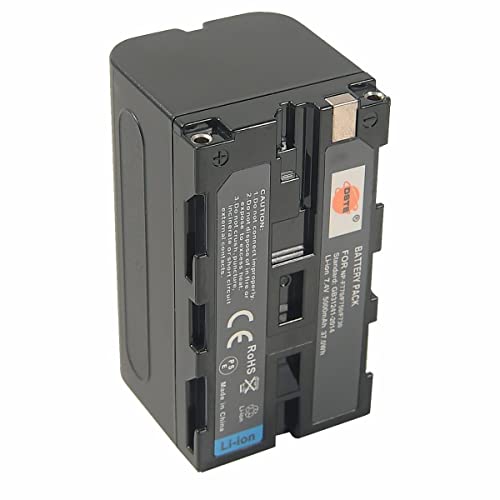 DSTE NP-F750 NP-F730 NP-F770 Li-ion Batteria Compatibile per Sony DCR-TRV820K,CCD-SC65,CCD-TRV815,DCR-TRV9,CCD-TRV82,DCR-TRV900,CCD-TRV85,DCR-VX200,CCD-TR3300