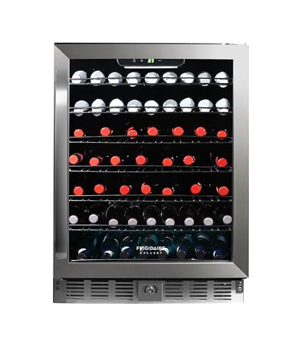 Frigidaire, 24" Wide 5.1 Cu Ft Capacity, Built-in Under Counter Beverage Fridge, Glass Front on Fridge.com