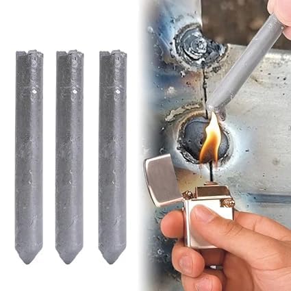 Meakwisht 3Pcs Low Temperature Universal Welding Rod Metal Easy Melt Welding Rods Sticks Low Melt Solder Pipe Welding Tools Electrode Aluminium Rod for Aluminium Stainless Steel Iron (B0DFHN22RJ) Amazon Price History, Amazon Price Tracker