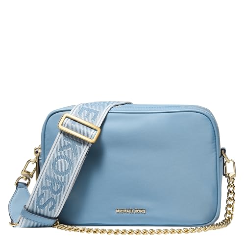 Image of Michael Kors Bryant Medium Double Zip Chain Camera Crossbody Bag