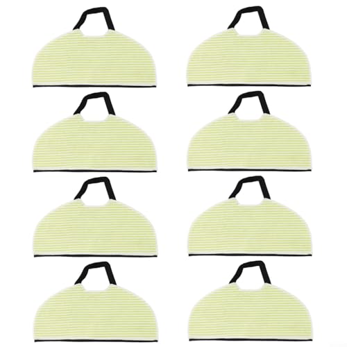 GLFLOW Mikrofaser-Wischpads Ersatz für Shark RV2610WA AV2610WA RV2620WD Roboter-Staubsauger, waschbar, wiederverwendbar, Reinigungszubehör (8 Stück) – Bild 3