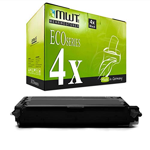 Toner noir Optra X560 pack de 4 cartouches MWT pour imprimante Lexmark