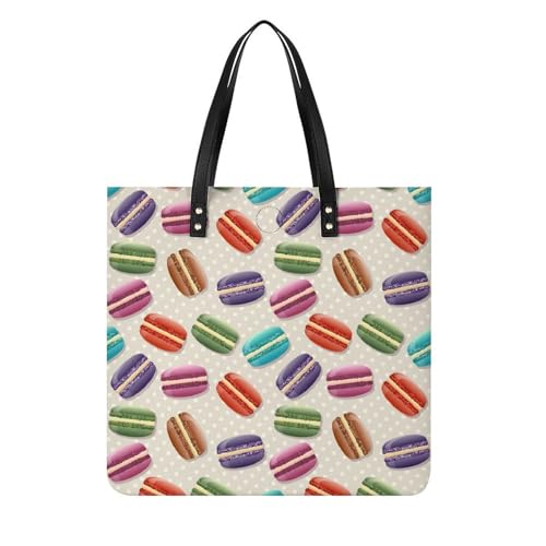 Sac à bandoulière imprimé dessert : le grand tote bag shopper ultra gai