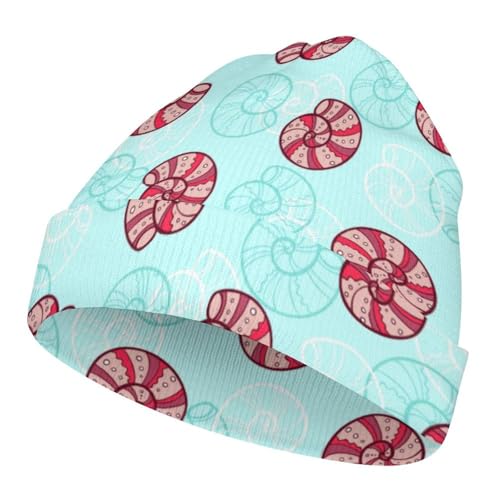 Cute Animal Snail Pattern Kids Beanie Hat for for Girls Boys Children Cap Winter Knitted Chemo Cancer Headwear Accessories Gifts Decoration Black