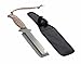 SE KFD233 12" Black Full Tang Hunting Knife with Gut Hook