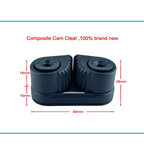 ABOOFAN 1Pc Nylon Super resistente ao desgaste Braçadeira de bola Clipe de corda Clipe de fio Pranch