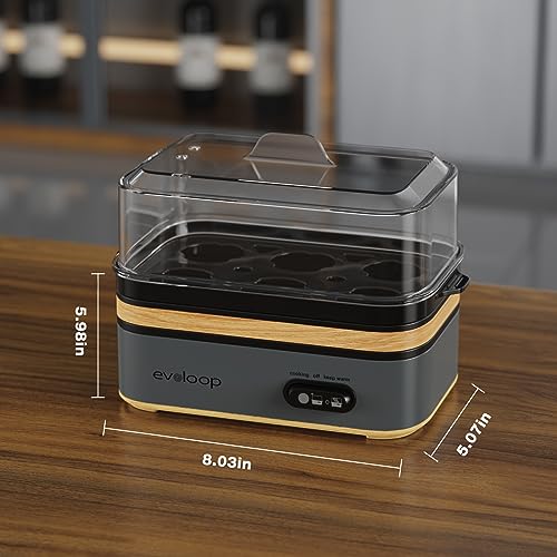 Evoloop Rapid Egg Cooker Electric 6 Eggs Capacity Review