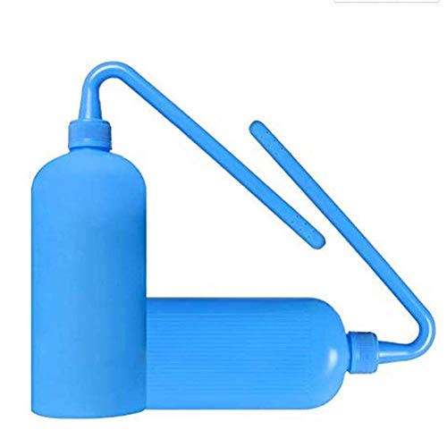 WANGXN Herramienta de Limpieza de Bolsas de colostomía de 2 Piezas, Bolsas de estoma Suministros de colostomía de Botellas de Lavado de plástico para Todas Las Bolsas de ostomía para Uso Permanente