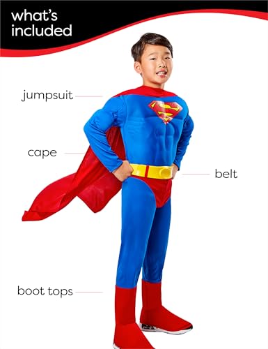 Image of Rubies DC Comics Superheroes: Superman Costume for Kids