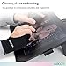 Wacom Drawing Glove, Two-Finger Artist Glove for Drawing Tablet Pen Display, 90% Recycled Material, eco-Friendly, one-Size (3 Pack)